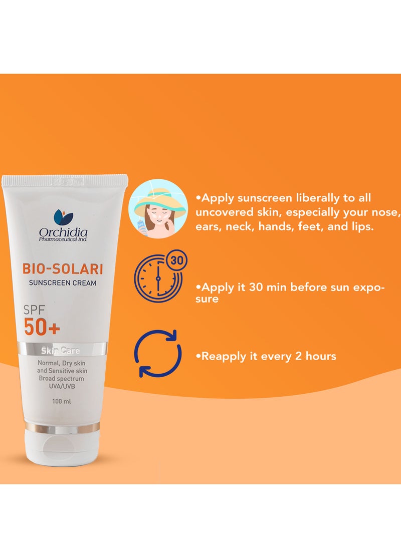 أوركيديا فارما Bio-solari sunscreen cream  - Image 4