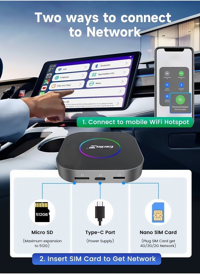 Carlinkit - New Android 13 CarPlay AI Box Auto TV Video Box - Image 1