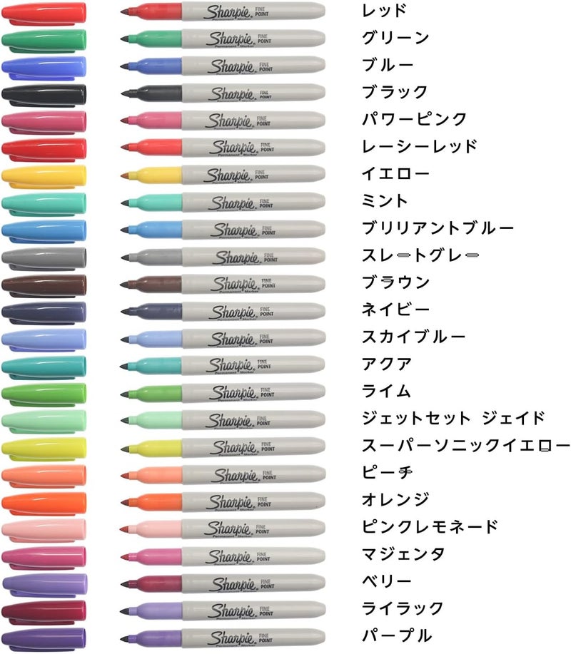 Sharpie Color Burst Permanent Markers, Fine Point, Assorted, 48 count (1949557), Pack of 2 - Image 3