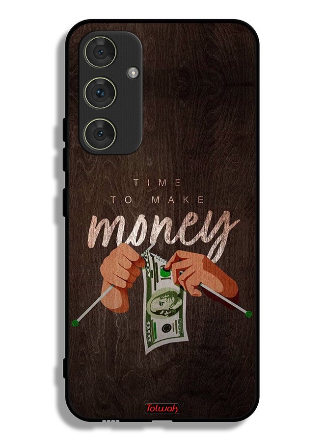 Tolwak Samsung Galaxy A54 5G Protective Case Cover Time To Make Money - Image 1