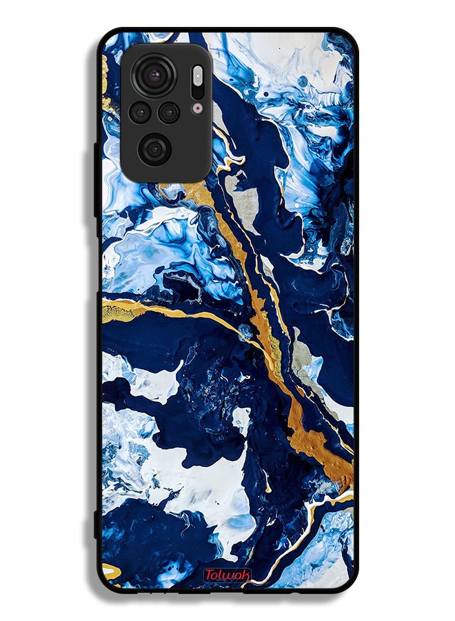 Tolwak Xiaomi Poco M5s Protective Case Cover Glitch Texture Art - Image 2