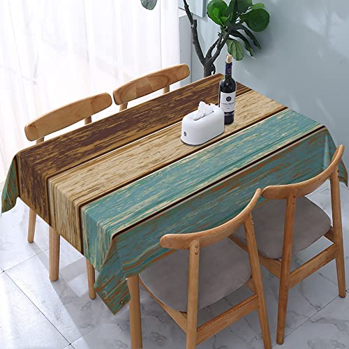 Worltoldb Farmhouse Country Tablecloths Polyester Table Cloth for Kitchen Dinning Table Washable Table Cover for Parties Wedding Picnic White9 - Image 5
