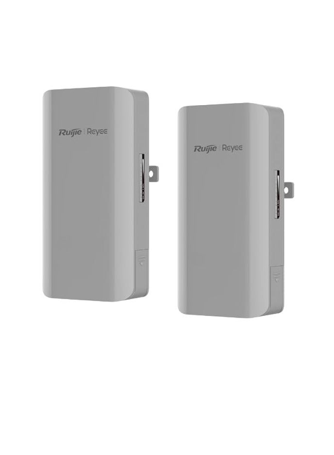 Ruijie RG-EST310 V2 5GHz Dual-Stream 802.11ac Wireless Bridge, 1KM Range, 867Mbps, IP54 Weatherproof, 10 dBi Directional Antenna, 2X2 MIMO, -30°C to 55°C Operating Temp, Auto-Rebridge, Cost-Effective for CCTV, CE & RoHS Certified | RG-EST310 V2 - Image 1