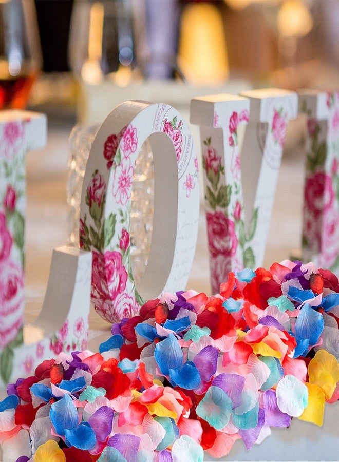 GUINIFAO Artifical Petals, 1000 Pcs Silk Rose Petals Decoration Flower Petals for Wedding Party Home Decoration - Image 4