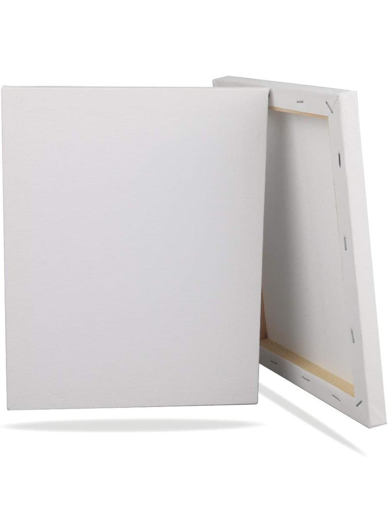 PMLAND PMLAND Bulk Pack of 12 Canvas Panels Board for Painting Acrylic or Oil Artwork Crafting  8 x 10 Inch  - Image 1