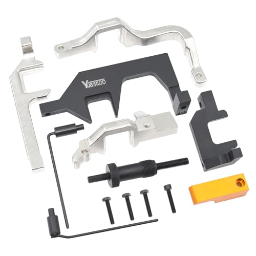 Yuesstloo Camshaft Alignment Timing Tool Kit, Engine Locking Timing Tool Compatible with BMW Mini Cooper N12 N13 N14 N16 N18 Peugeot 1.4 1.6, with Case & Gloves, 117 440, 119 340, 119 590, 496 709 - Image 4