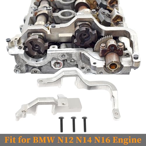 Yuesstloo Camshaft Alignment Timing Tool Kit, Engine Locking Timing Tool Compatible with BMW Mini Cooper N12 N13 N14 N16 N18 Peugeot 1.4 1.6, with Case & Gloves, 117 440, 119 340, 119 590, 496 709 - Image 5