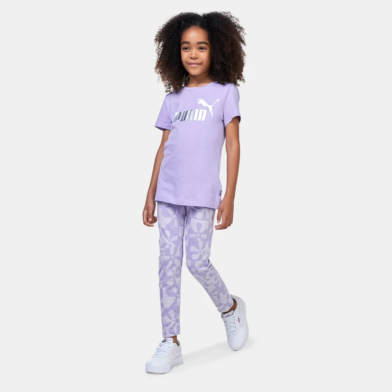PUMA Kids' Essentials+ Logo T-Shirt