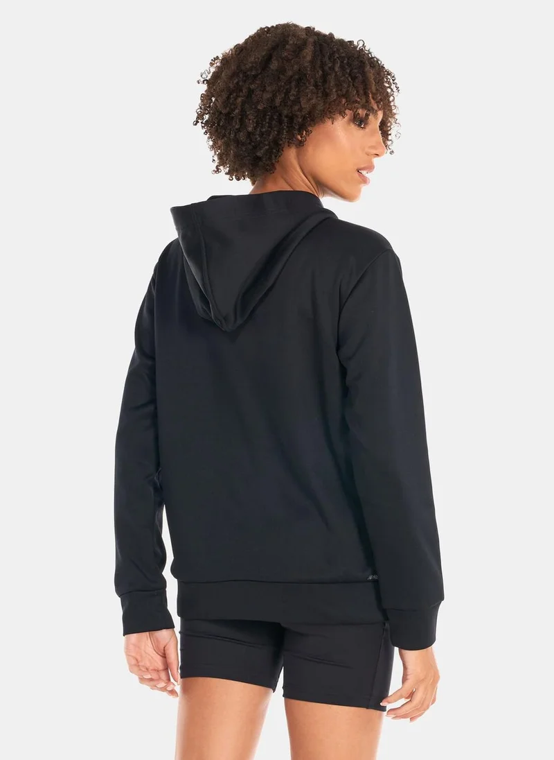 New Balance Women's Relentless Train Fleece Full Zip Hoodie