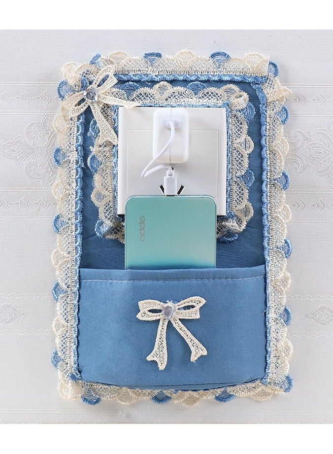 general 8.8*8.5CM non-adhesive wall sticker fabric switch protective sleeve light switch frame cover