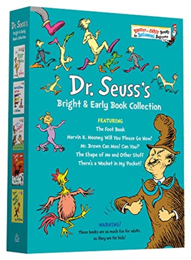 Dr. Seuss Bright & Early Book Collection: The Foot Book; Marvin K. Mooney Will You Please Go Now!; M