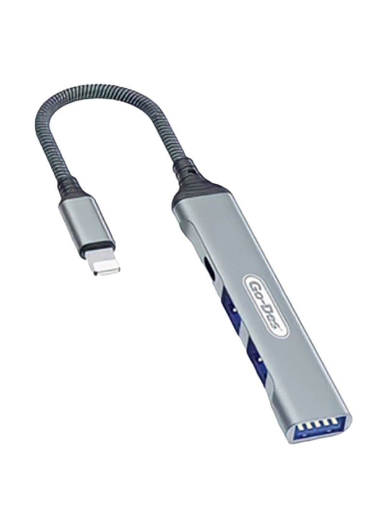 GO-DES 4 in 1 USB Docking Station - Image 1