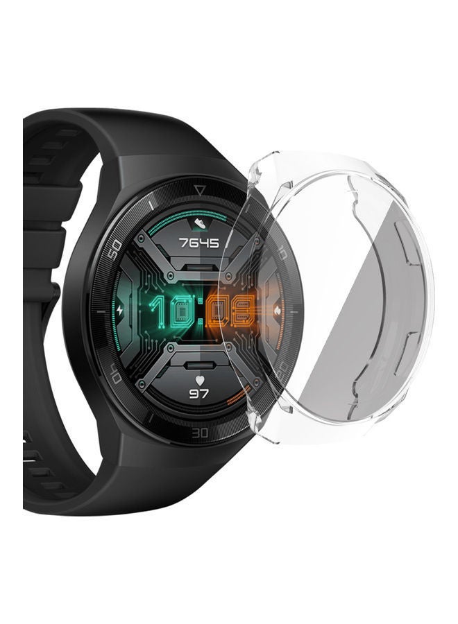 NIBEMINENT TPU Smart Watch Case Protector Compatible For Huawei GT 2e Clear - Image 5