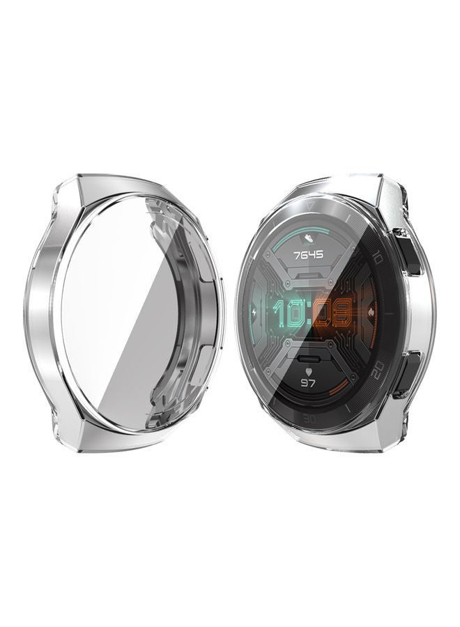 NIBEMINENT TPU Smart Watch Case Protector Compatible For Huawei GT 2e Clear - Image 4