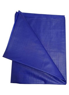 NORTH FIELD North Field Waterproof Plastic Mattress Protection Sheet for Baby and Adult Poly Plastic Rubber Double Bed Sheet Double BedKing Size 72 x 75 Inch Dark Blue  - Image 5