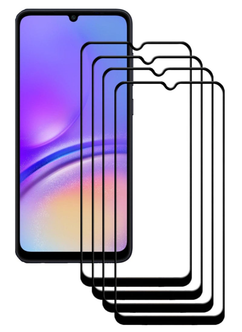 ACLIX 4 Pieces Antistatic ESD Dustproof Premium Quality High Definition Tempered Glass Screen Protector Designed For Samsung Galaxy A05 - Image 1