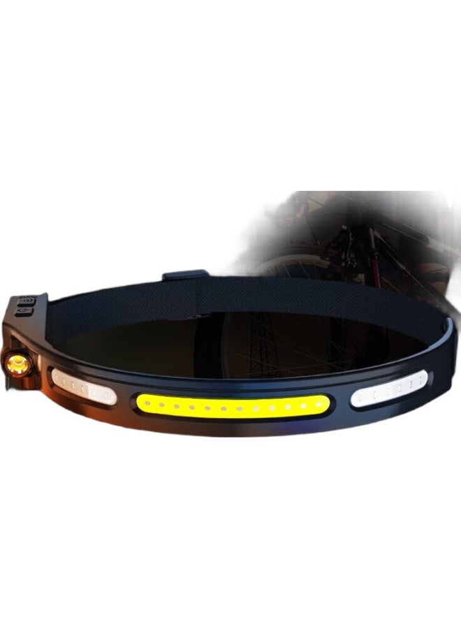 SupFire Hl76 Led High-Intensity Headlamp For Night Fishing, Long-Range Usb Rechargeable, Motion-Sensing Outdoor Mining Headlamp, Head-Mounted Flashlight - Image 2