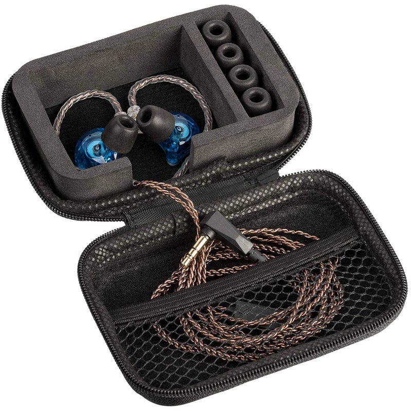 GIGCASE in Ear Monitor Case for IEM, in Ear Monitors, in Ears, Headphones, Earphones, Earbuds. Suitable for KZ ZS10/ZS10 Pro/ZSN/ZST/ZEX/AS10/AS16,YINYOO CCZ Melody - GIGCASE® - Image 1