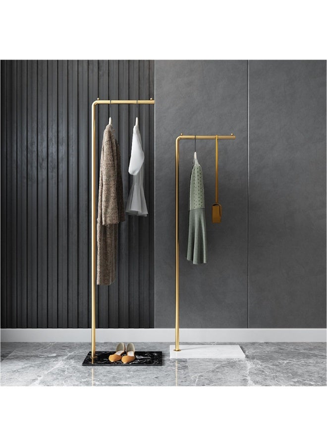 هيكسدريم علاقة معاطف قائمة بذاتها بقاعدة من الحجر، أثاث معدني للمدخل، حامل لتعليق الملابس الخارجية والملابس وحقائب اليد (رمادي) - Image 4