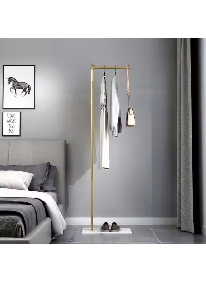 هيكسدريم علاقة معاطف قائمة بذاتها بقاعدة من الحجر، أثاث معدني للمدخل، حامل لتعليق الملابس الخارجية والملابس وحقائب اليد (رمادي) - Image 3