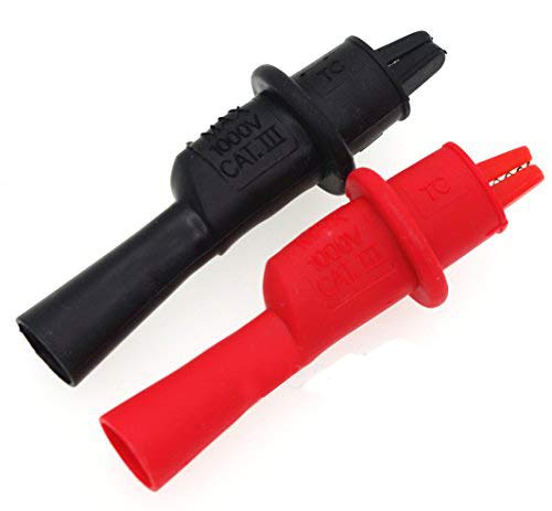 TestHelper AC15 Insulated Test Probe Push On Alligator Clips Crocodile Clamps Use for Test Leads - Image 4