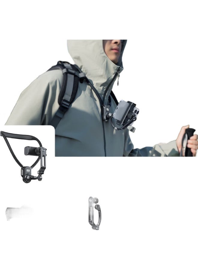 Xiaotian Neck Hanging Phone Holder First Person View Shooting Device Chest Mount Wearable Anti-Shake Vlog Outdoor Fishing Riding Artifact Android Apple Universal - Image 1