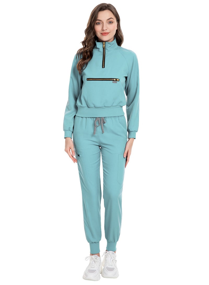 KUYING New V-neck Split Style Medical Work Uniform - Image 1