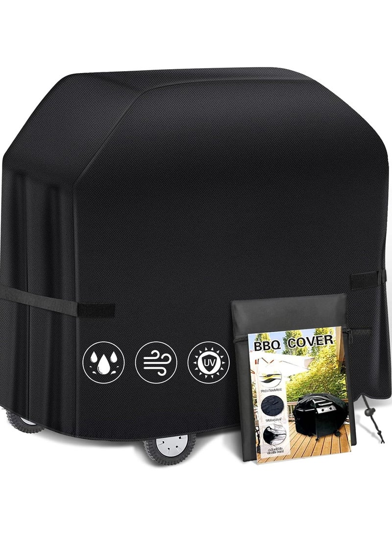 Raxoom BBQ Cover 58 inch, Waterproof BBQ Grill Cover, UV Resistant Gas Grill Cover, Durable and Convenient - Image 1