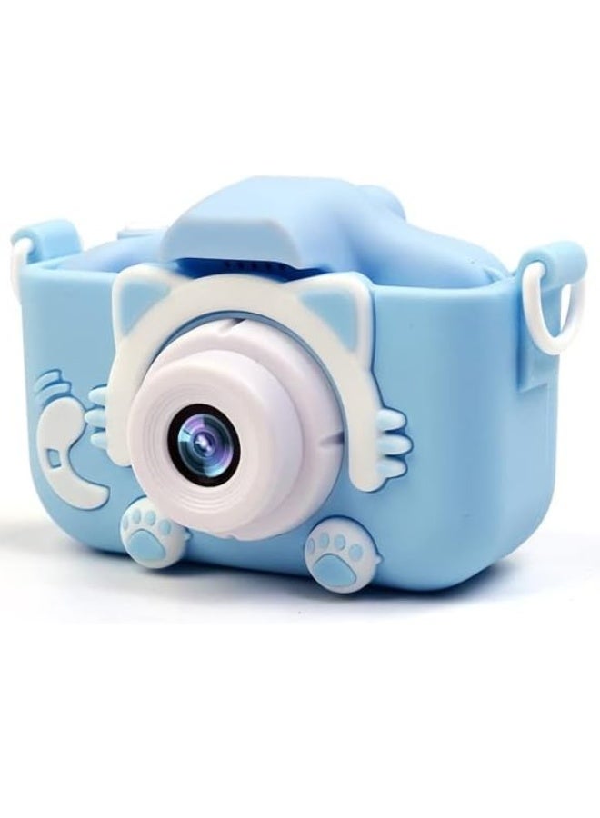 MANAM TRADING 12MP Front and Back Dual Cameras for Taking Photos and Recording Videos, Game Children Camera Built-in Multiple Cute Cartoon Photo Frames with 2.0in IPS Screen Gift - Image 3