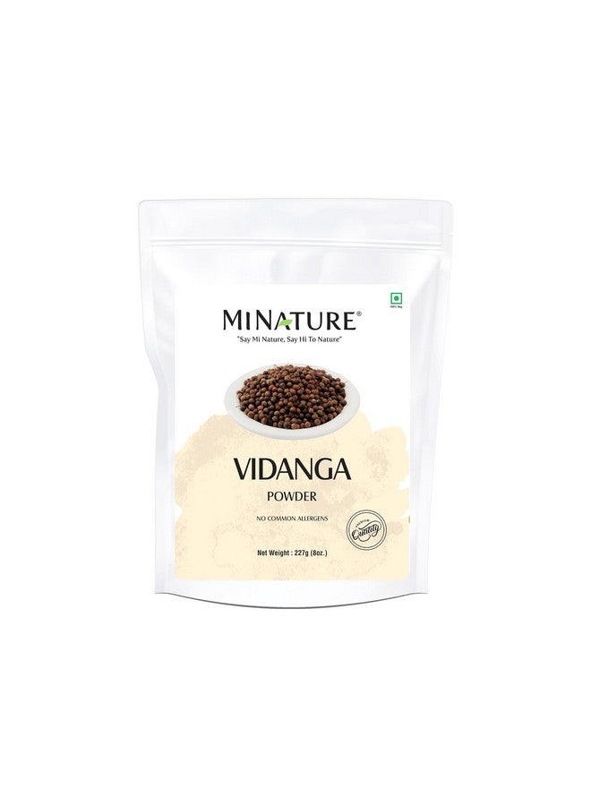 minature مسحوق فيدانغا المصغر (إيمبليا ريبس) | نقي وطبيعي | يعرف أيضًا بالفلفل الأسود المزيف | نباتي خالي من الغلوتين | مكمل عشبي | 227 جرام - Image 1