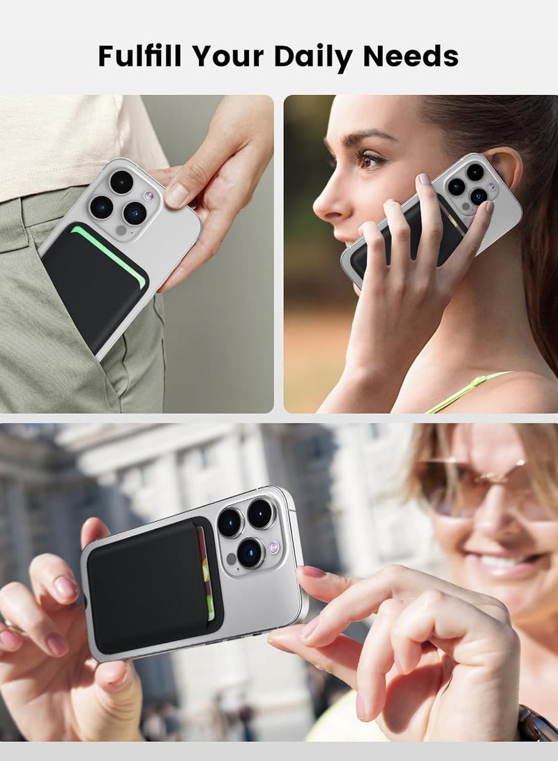 فوكس محفظة هاتف مغناطيسية من FOCUS، حامل محفظة بطاقات متوافق مع iPhone 16 Pro Max/16 Plus/16 Pro/16,15 Pro Max/15 Plus/15 Pro/15, 14 Pro Max/14 Plus/14 Pro/14, 13 Pro Max /13 برو/13، أزرق - Image 5