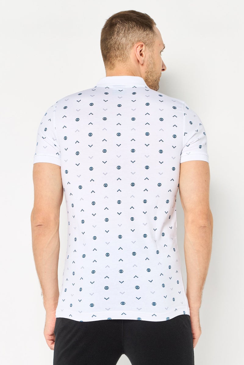 PUMA Men Slim Fit Short Sleeve Outdoor Polo Shirt, Multicolor - Image 4