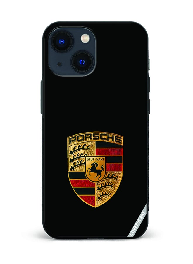 COVERSCART Protective Case Cover For Apple iPhone 13 Mini Porsche Design Black