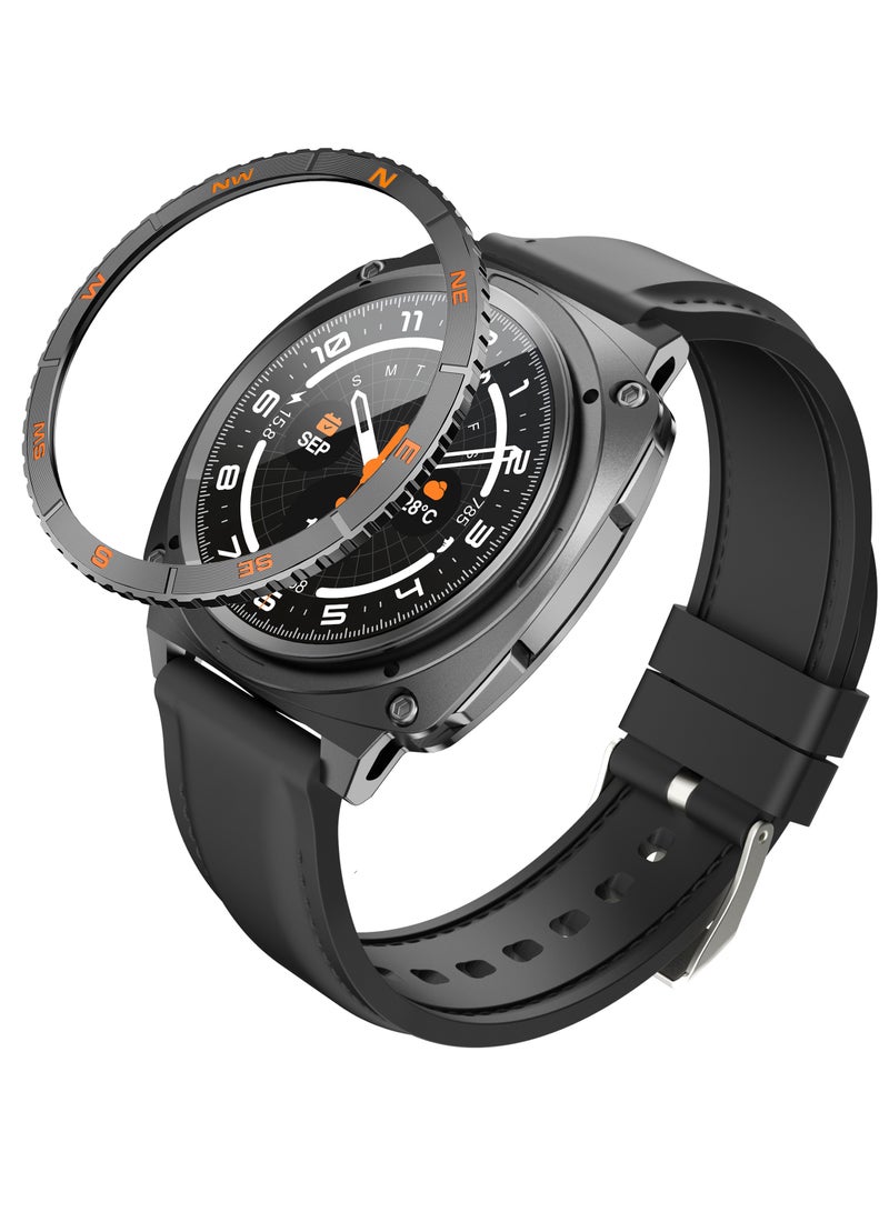 G-Tab ساعة جي تاب جي سي آر 6 الذكية – شاشة عالية الدقة 1.43 بوصة، مكالمات بلوتوث، مقاومة للماء، متتبع للياقة البدنية والصحة مع أوضاع رياضية متعددة، مراقب لمعدل ضربات القلب والنوم للرجال والنساء - Image 2