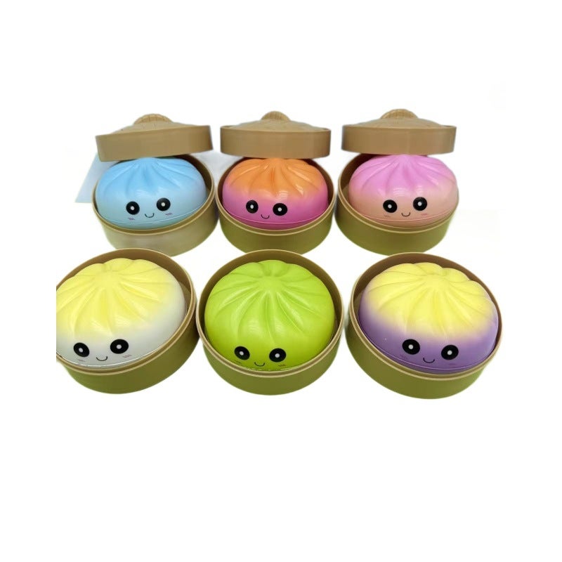 Slow Rebound Bun Shape Stress Relief Toy - Image 5