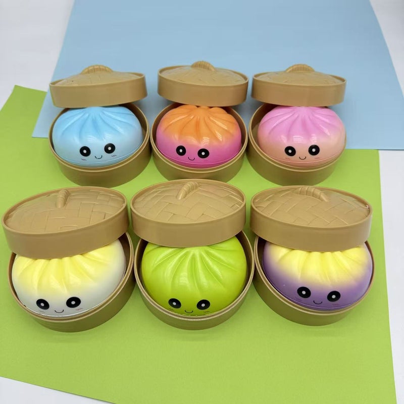 Slow Rebound Bun Shape Stress Relief Toy - Image 2