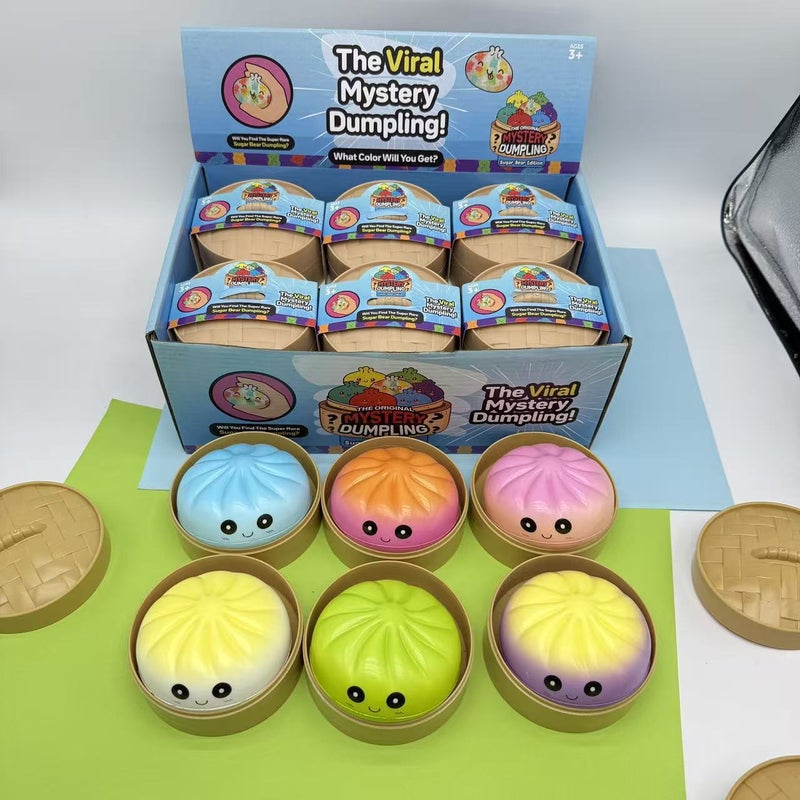 Slow Rebound Bun Shape Stress Relief Toy - Image 1