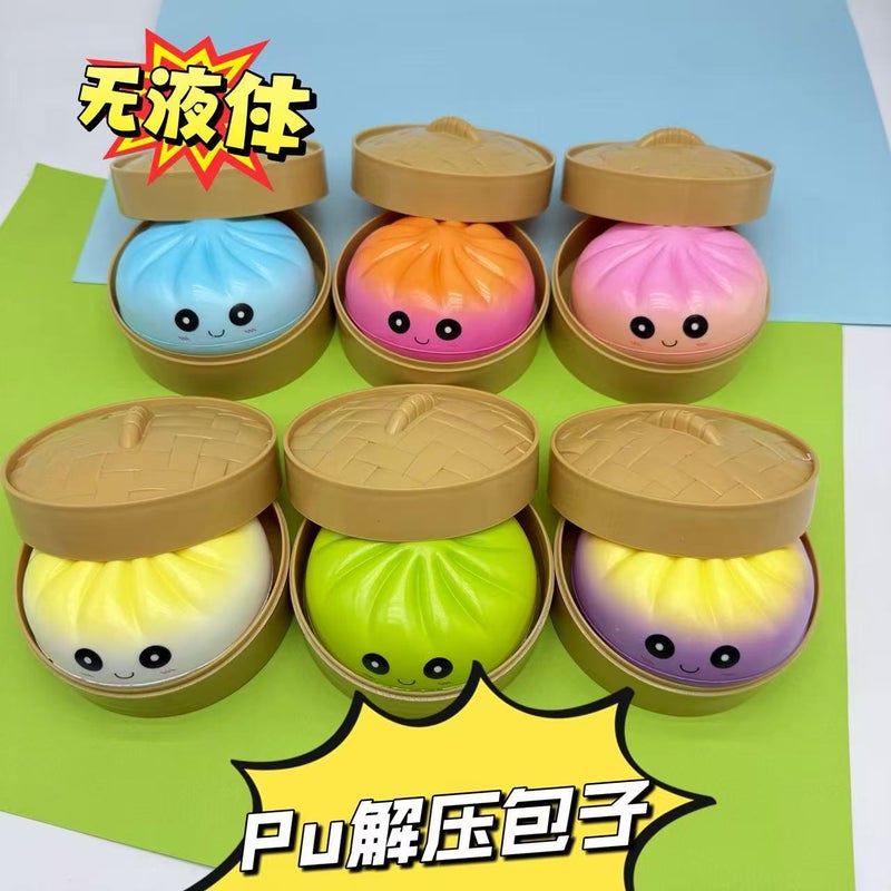 Slow Rebound Bun Shape Stress Relief Toy - Image 3