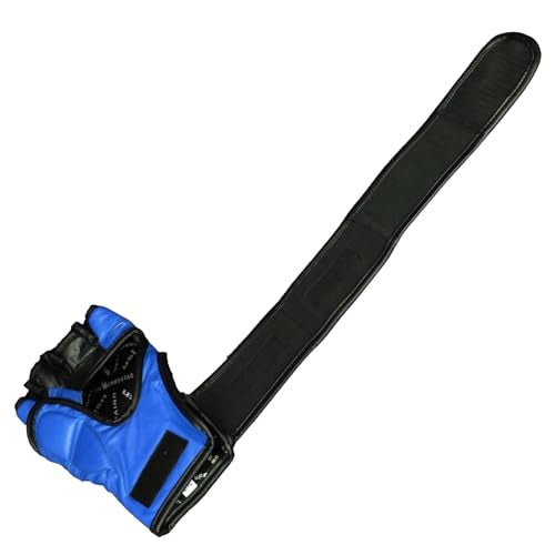 USI UNIVERSAL MMA Gloves for Men & Women, 618E1 Martial Arts Bag Gloves,Sparring, Muay Thai, MMA (S/M, Blue) - Image 5