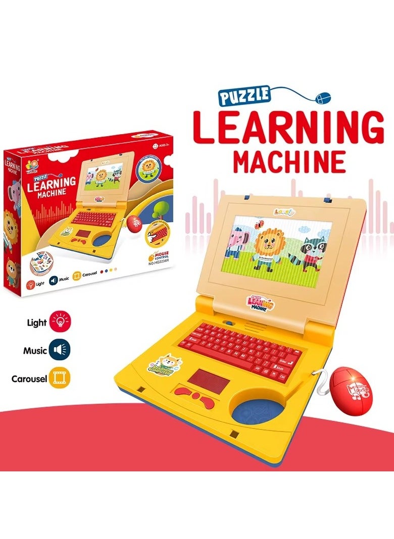 Kids Laptop, Learning Modes to Learn Alphabet, Words, Mathematics, Play Games and Music, Educational Learning Computer for Kids  - Image 1