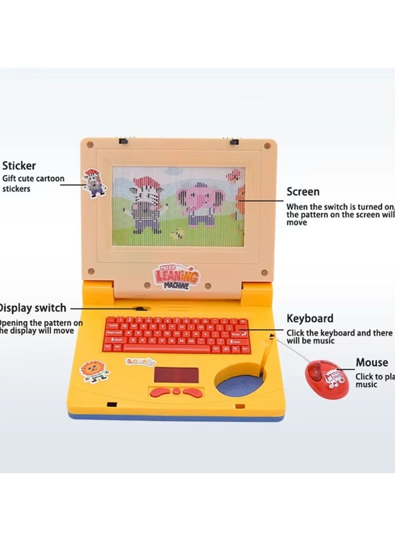 Kids Laptop, Learning Modes to Learn Alphabet, Words, Mathematics, Play Games and Music, Educational Learning Computer for Kids  - Image 4