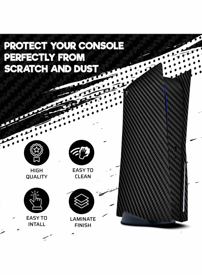 Captaintech Skin for PlayStation 5 Disc Version, Sticker for PS5 Vinyl Decal Cover for Playstation 5 Controller - Image 2