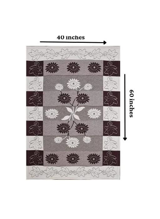 CHANDER CHANDER Sofa Cover Set 5 Seater Cotton Material Set of10 piecebrown Colour 311 10 PieceWithout Table Cover  - Image 4