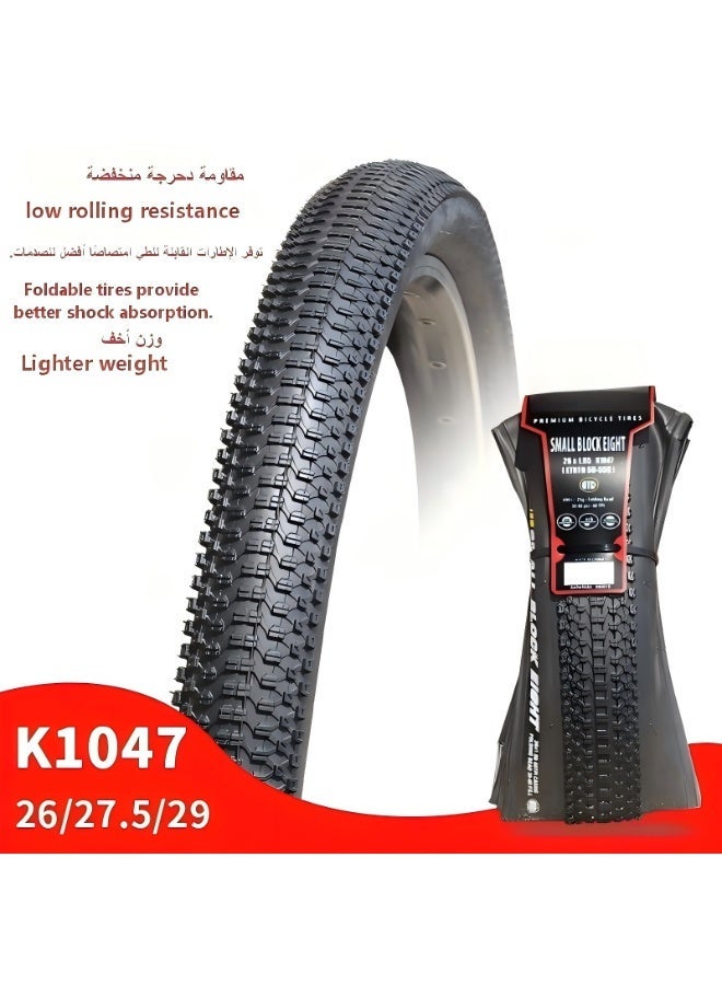 KENDA Mountain Bike Tire - All Terrain Replacement MTB Tire 60TPI Clincher, 26/27.5/29 x 1.95 All-Terrain XC Race Tire – Low Rolling Resistance, 30-80 PSI - Image 1