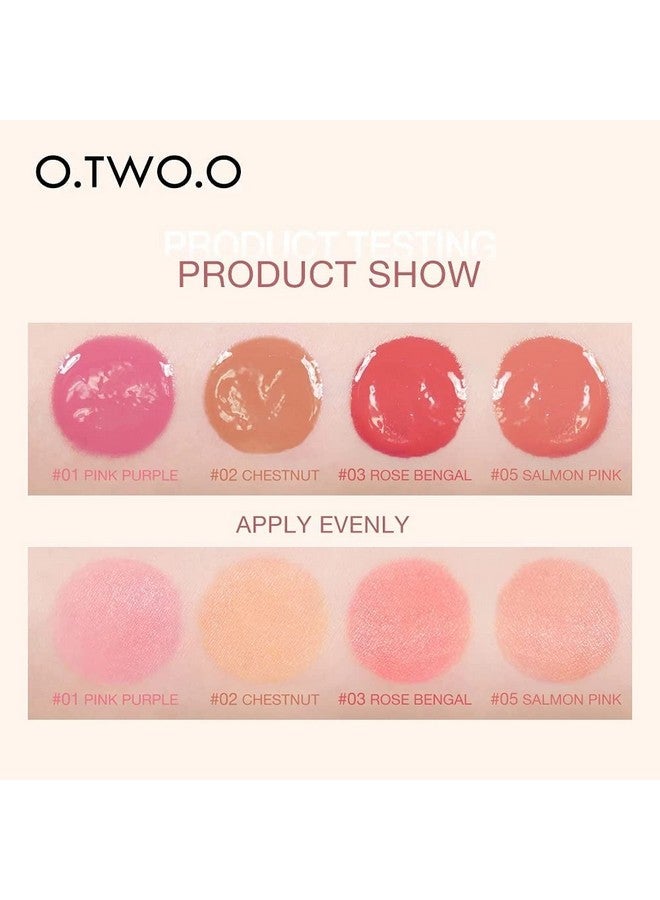 COSLUXE O Two O Velvet Liquid Blush,Face Blusher,Long-Lasting Makeup Blush,15G (01- Pink Pupple) - Image 3