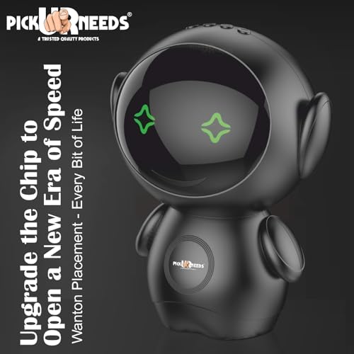 Pick Ur Needs Rechargeable Bluetooth Speaker with 1200mAh Battery – Portable Wireless Audio, FM Radio, USB/TF Card Support, TWS Pairing (Black) - Image 5