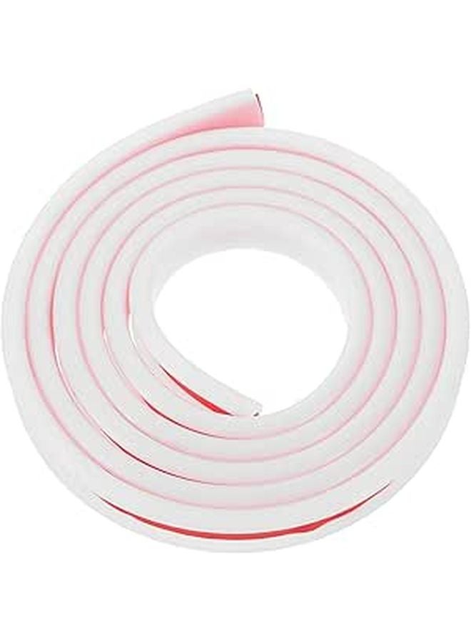 U Shaped Adhesive Edge Banding Strips Soft Furniture Table Desk Protector 20mm White - Image 1