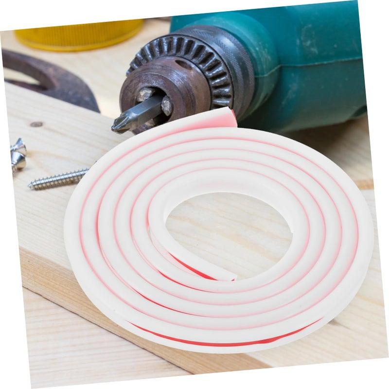 U Shaped Adhesive Edge Banding Strips Soft Furniture Table Desk Protector 20mm White - Image 4