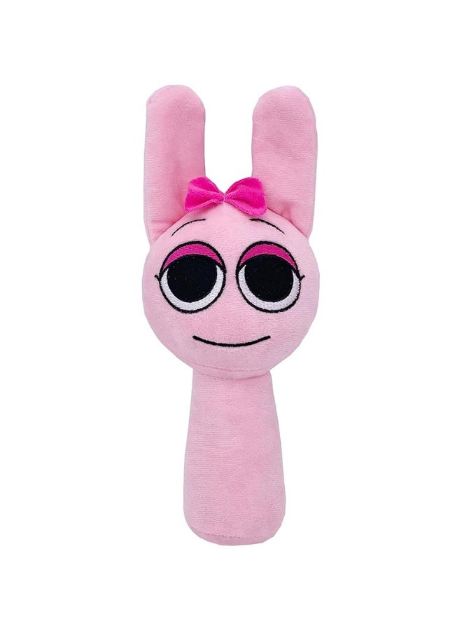 xozgdovg Sprunki Plush Toy - Wenda Sprunki Cartoon Character Doll and Cushion 