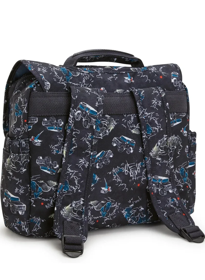 kipling Codie S Small School Bag With Adjustable Straps Unisex - Jungle Fun Race